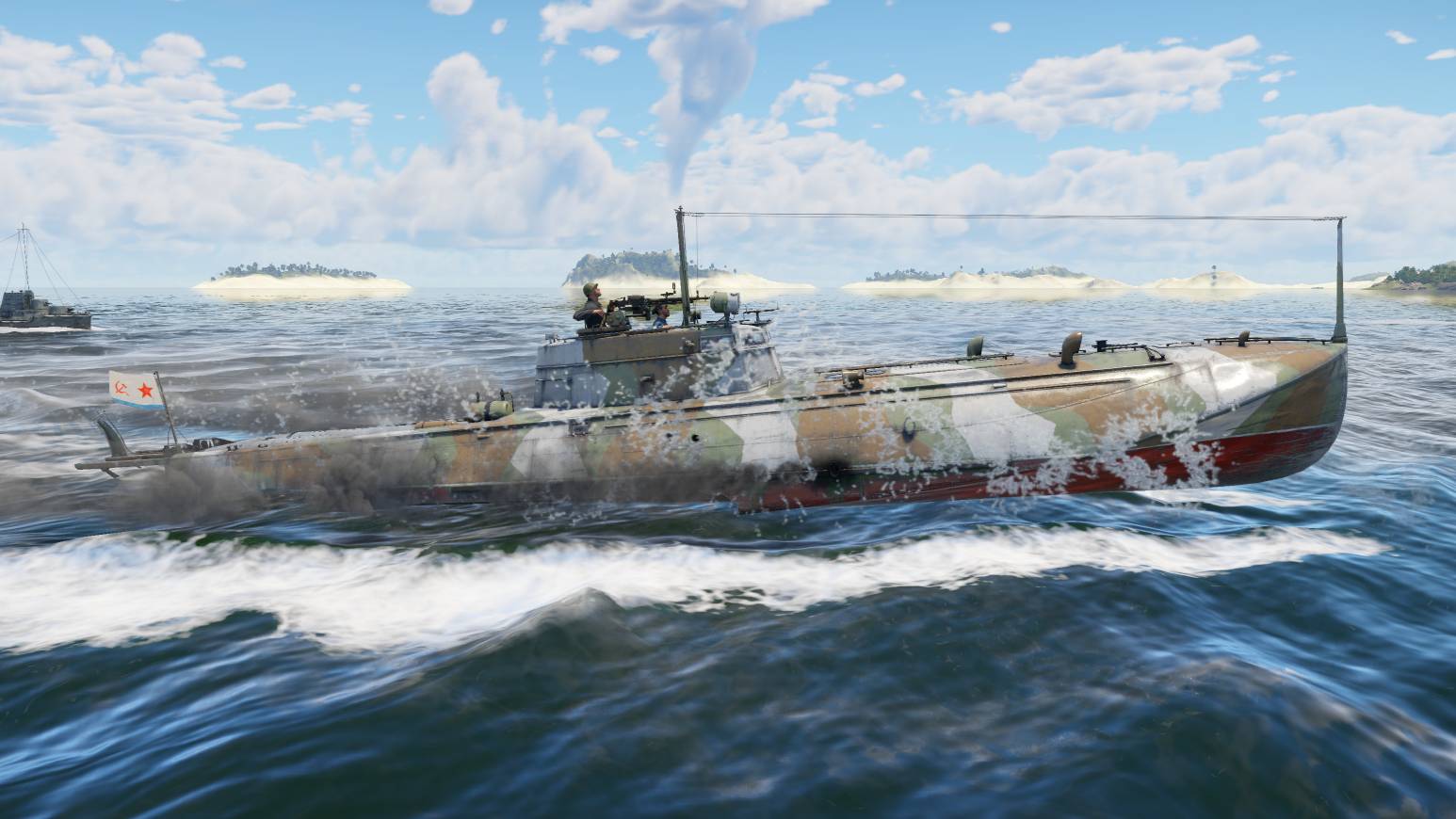 Бой на советском торпедном катере Г-5 в War Thunder. смотреть онлайн