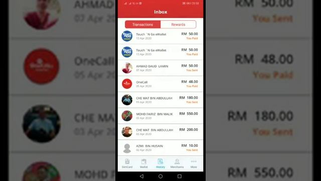 ONECENT APPS - Panduan Topup Touch 'N Go e-Wallet смотреть онлайн