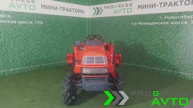 Купить японский минитрактор Kubota Saturn X-20 в России смотреть онлайн