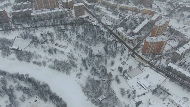ПАРК ТАЛАЛИХИНА С ВЫСОТЫ 300 МЕТРОВ-28.12.18 смотреть онлайн
