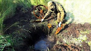 Каждая находка 1000–5000 руб. Коп металлолома спас лису от смерти.