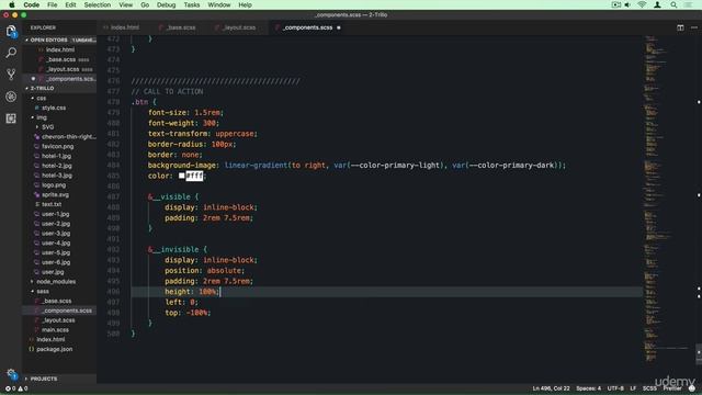 7 - 19. Building the CTA Section смотреть онлайн