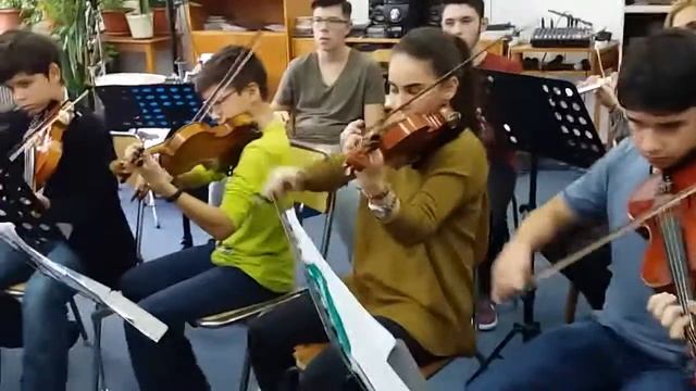 Adagio Orchestra- Dansul salbaticilor (J.Ph.Rameau) смотреть онлайн