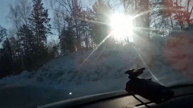Свалка снега под г. Димитровград смотреть онлайн