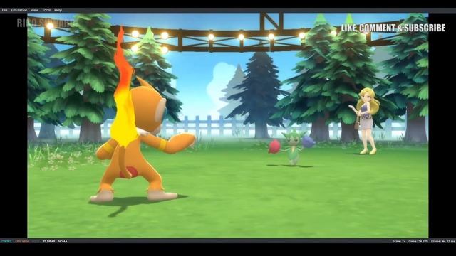 Eterna Gym - Pokemon Brilliant Diamond - Yuzu смотреть онлайн