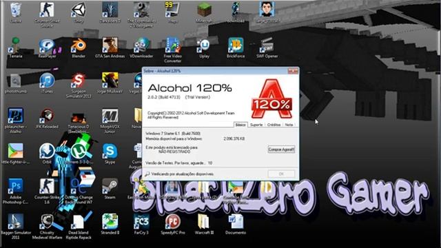 Como gravar jogos de PS2 com Alcohol 120% смотреть онлайн
