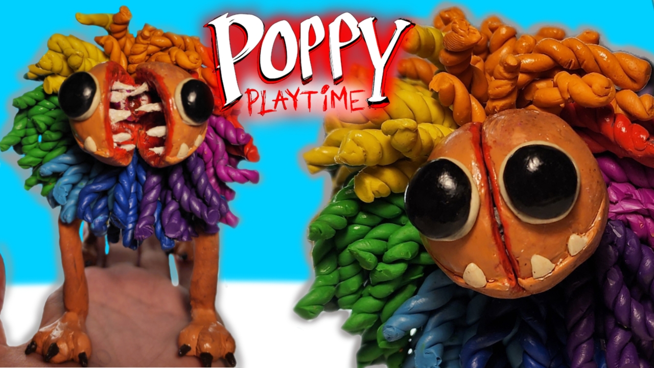 Как слепить ЯРНАБИ из пластилина !!! из Поппи Плэйтайм 4 - Poppy Playtime Chapter 4 - ЛЕПИМ ВСЁ