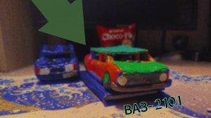 Обзор на ВАЗ-2101 из детского пластилина!