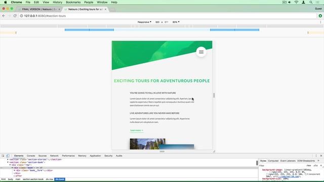 6 - 5. Writing Media Queries - Layout, About and Features Sections смотреть онлайн