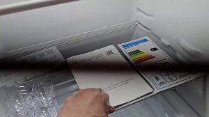 Распаковка — Холодильник с морозильником Nordfrost NRB 121 W