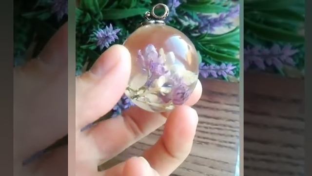 Кулон с букетом (сирень) Botanica смотреть онлайн
