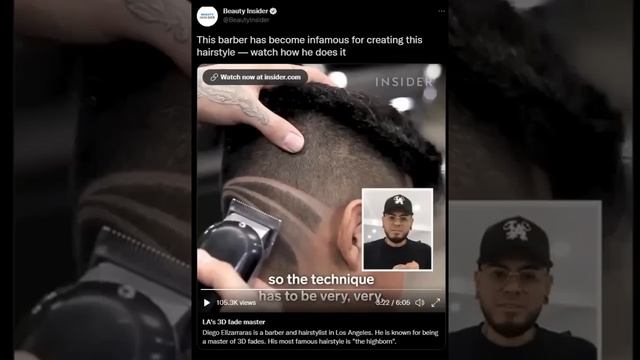 Beauty Insider Claims Mexican Man Created Design Cuts смотреть онлайн