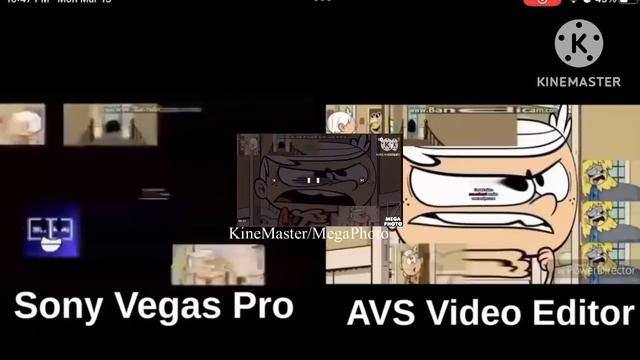 Sony Vegas pro vs KineMaster/MegaPhoto vs AVS video editor ￼ смотреть онлайн