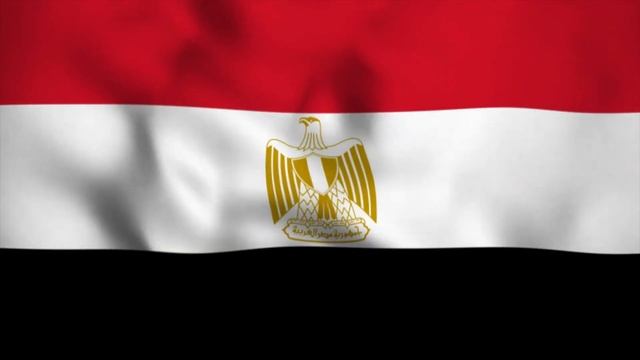 Video Footage of the Egypt flag waving смотреть онлайн