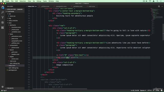 5 - 7. Building the About Section - Part 2 смотреть онлайн