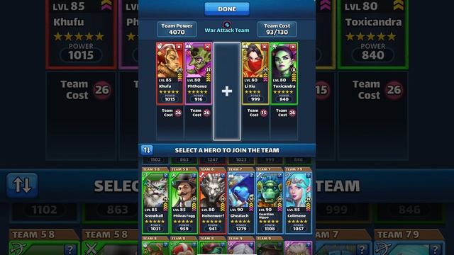 Empires & Puzzles - Rush Attack War VS дикий мак смотреть онлайн