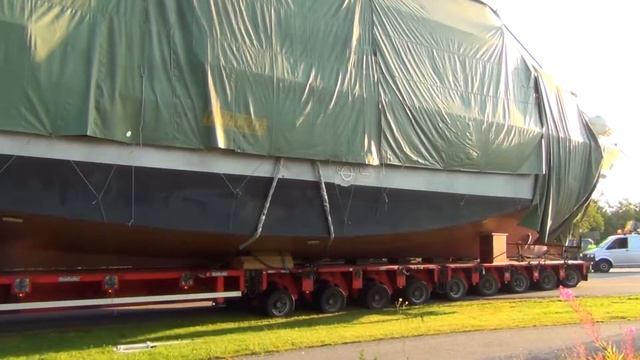 Special transportation difficult MAN TGX 680 Hp truck sound смотреть онлайн