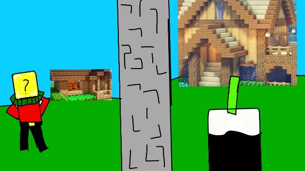 это битва построек в Майнкрафте но я использую "Читы" смотреть онлайн