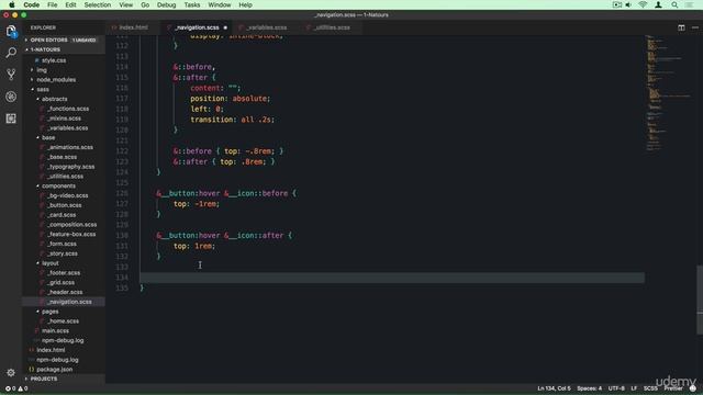 5 - 22. Building the Navigation - Part 3 смотреть онлайн