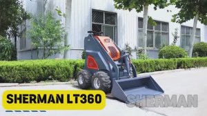 Обзор - SHERMAN LT360  - Маневренный мини-погрузчик для небольших пространств!