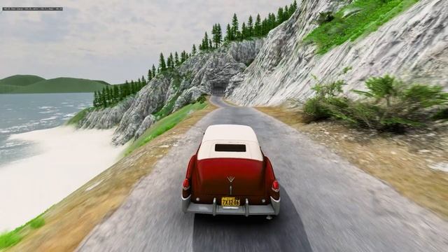 Cadillac Series 62 Test Drive - BeamNG 2024 смотреть онлайн
