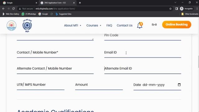SCI MTI DNS Sponsorship Form Filling Step By Step | Aug 2022 - 2023 | Merchant Navy смотреть онлайн