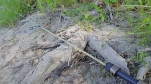 Самодельный спиннинг для мормышинга. Вариант #4: Стекло