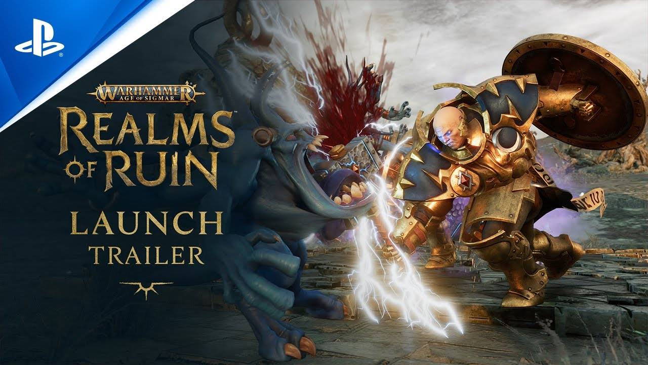 Warhammer Age of Sigmar: Realms of Ruin - Launch Trailer смотреть онлайн