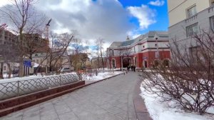 Москва. От станции метро «Третьяковская» до Третьяковской галереи