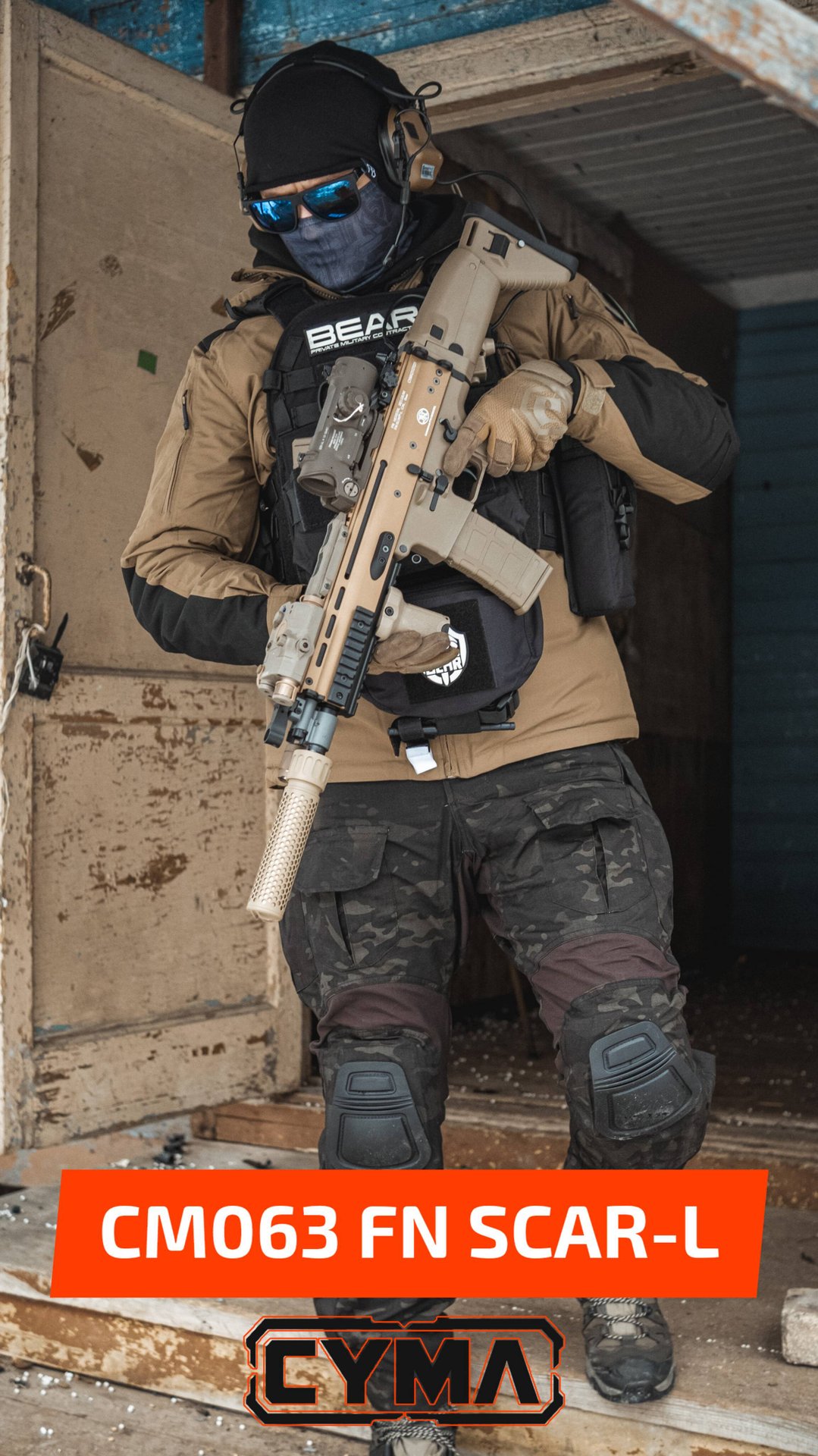 Cyma SCAR-L CM063 смотреть онлайн