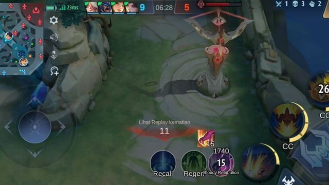 Gatot Hyper ? , Ada build tersakti dan sakit loh #gatotkaca#ml#trending#trending смотреть онлайн