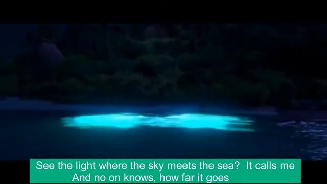 Moana "How Far I'll Go" Auli_i Cravalho & Alessia Cara- Music Video with lyrics смотреть онлайн