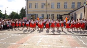 Флешмоб на последнем звонке 2019 гимназия ст  Ленинградская