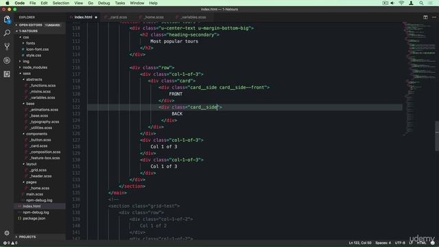 5 - 10. Building the Tours Section - Part 1 смотреть онлайн