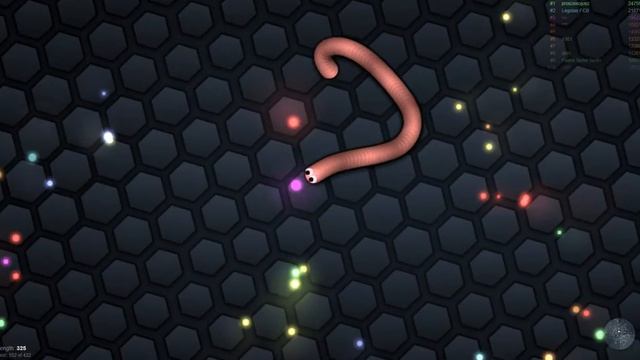 Играем в Slither.io №1 Начало смотреть онлайн