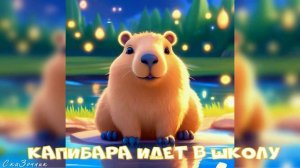 Сказка Капибара идет в школу АудиоСказка | школа | капибара | детские | сказки | мультфильм |