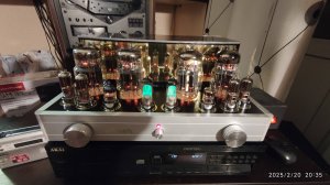 Ламповый усилитель AMUR-16 на мощных токовых триодах 6с33с 20февр2025