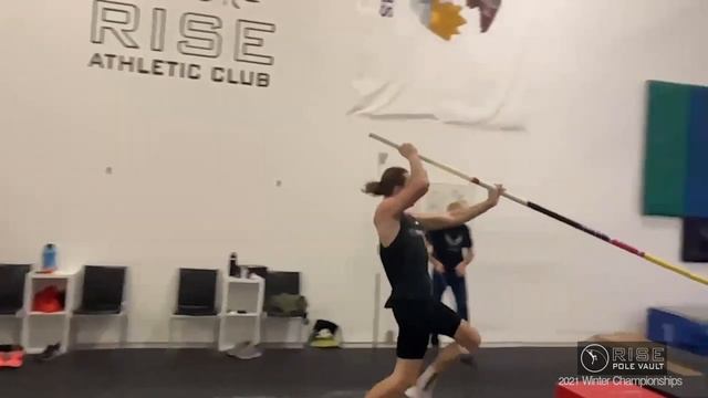 Luke Winder 5.50M - 2021 Rise Pole Vault Winter Championships смотреть онлайн