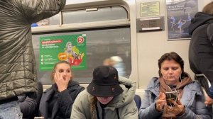 Вся Московско-Петроградская (2) линия Петербургского метрополитена. Купчино - Парнас