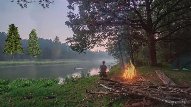 Владимир Караблин - уголёк из костра смотреть онлайн