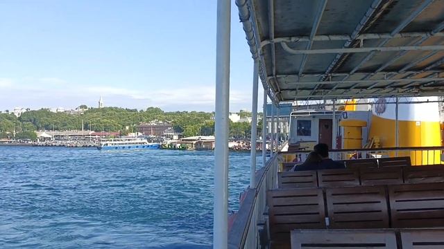 Турция. 🛳️Плывем из Азии в Европу. Ресторан на Босфоре у воды. смотреть онлайн