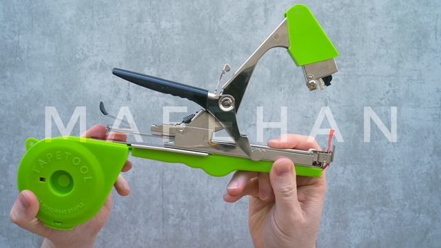 Тапенер для подвязки растений- видеоинструкция.