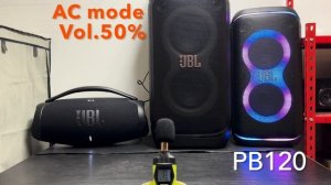 JBL PartyBox Club 120 vs JBL Boombox 3 Wi-Fi Bass&Sound test + AC Mode