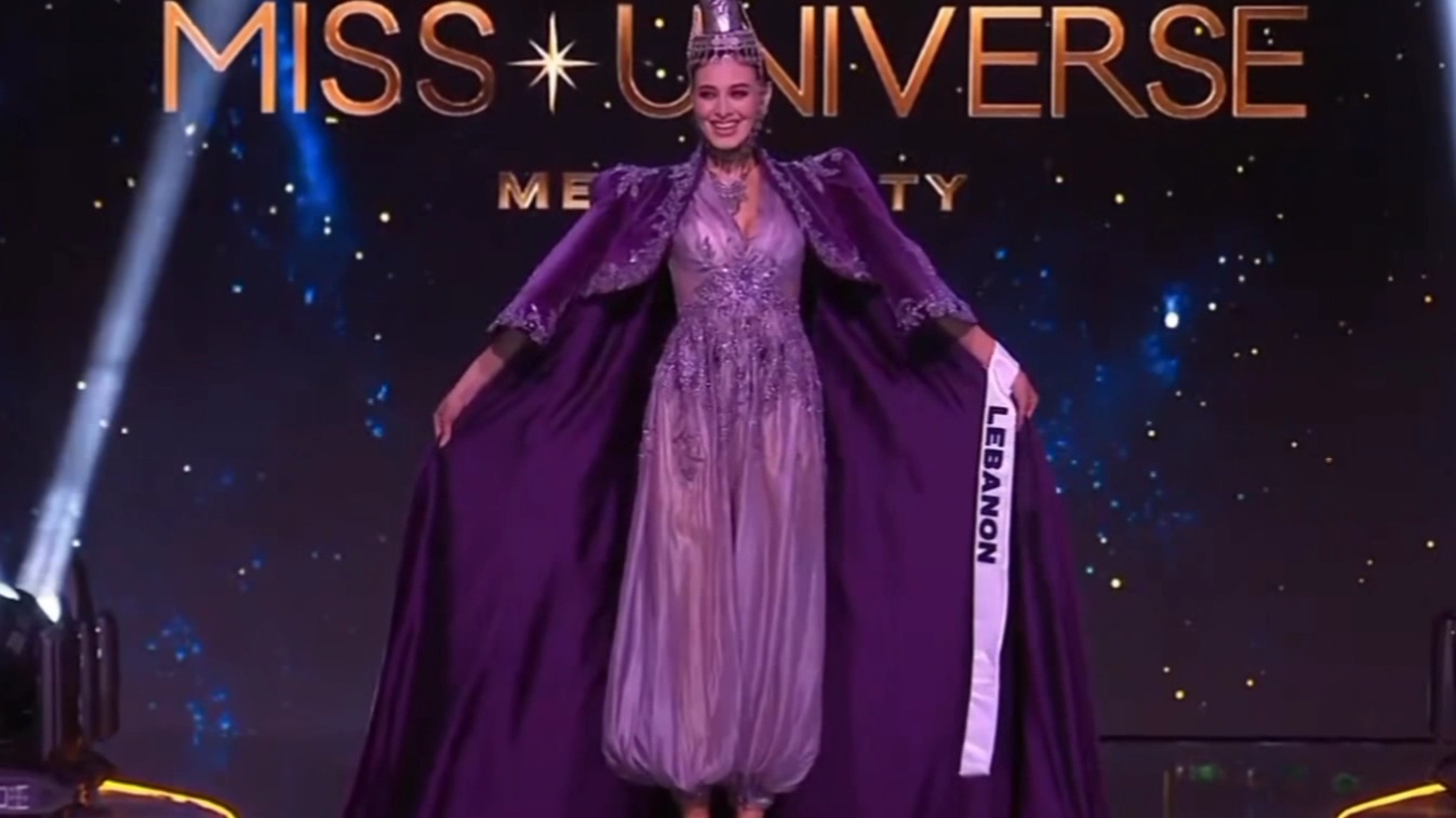 Lebanon Miss Universe 2024 (73) Nada Koussa Ливан Мисс Вселенная 2024 Национальный костюм