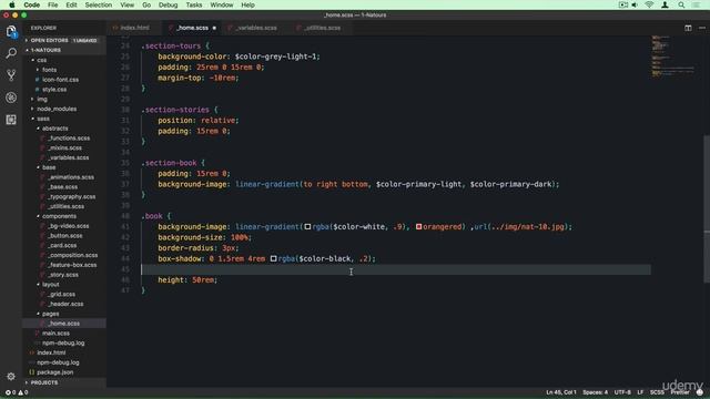 5 - 16. Building the Booking Section - Part 1 смотреть онлайн