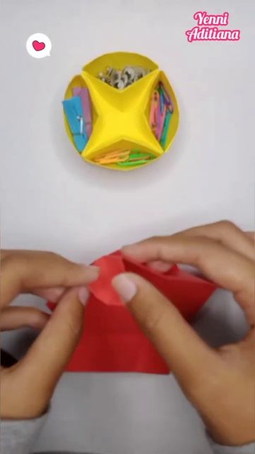 Origami Box - Easy Paper Craft Tutorials #shorts смотреть онлайн