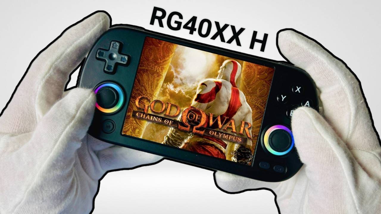 Портативка Anbernic RG40XX H Распаковка + Геймплей смотреть онлайн