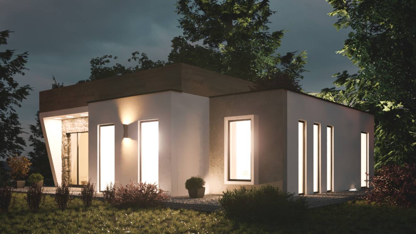 Строительство дома в стиле Хайтек в Крыму смотреть онлайн