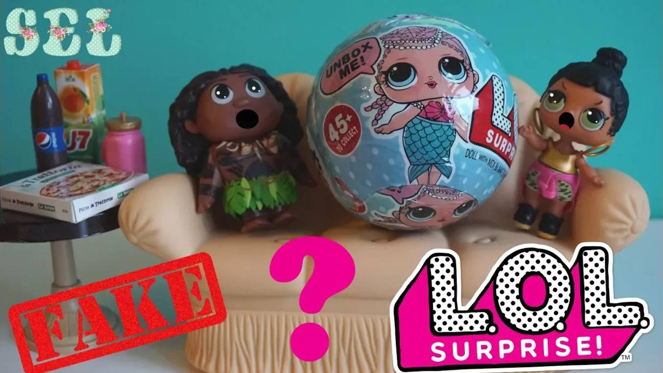 ЛОЛ СЮРПРИЗ Кукла в Шаре Моана ПРЕВРАЩЕНИЕ Подделка?!! LOL SURPRISE MAUI смотреть онлайн