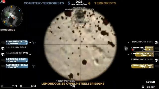 THOR Open 2012 - NiP vs. Lemondogs de_dust2_se смотреть онлайн